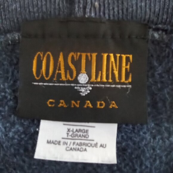 Vintage kwa-Gulth Sun Mask First Nations Artist Richard Hunt Sweatshirt size XL - Picture 8 of 11